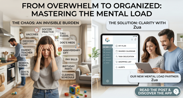 reduce mental load as a parent