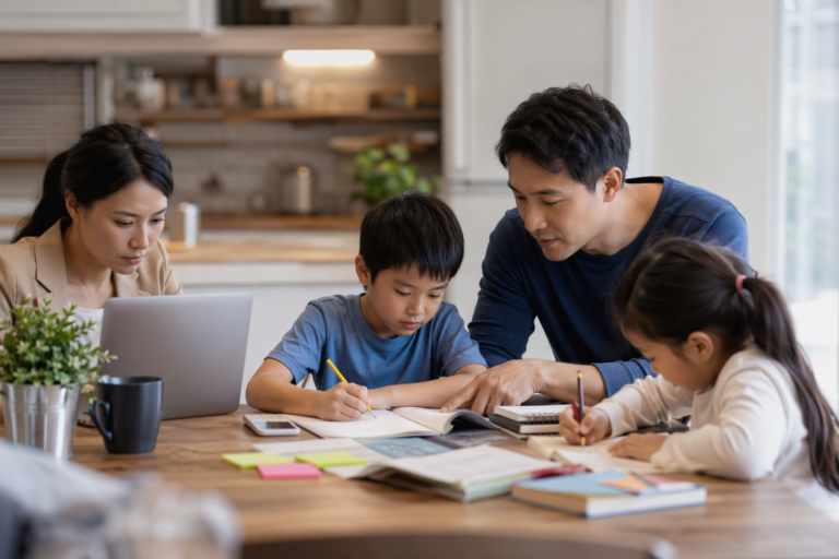 homework planner for working parents
