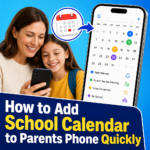 How to Add School Calendar to Parents Phone