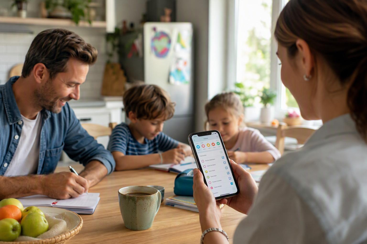 Shared Family Checklist App for Busy Parents — shared family checklist app